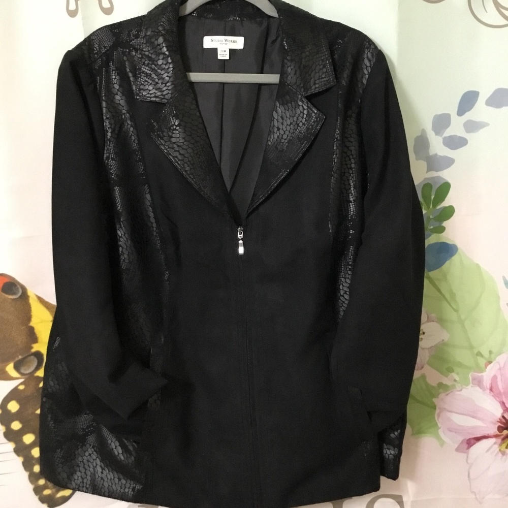 Studio Works~Size 20~Women~Zip Front Jacket